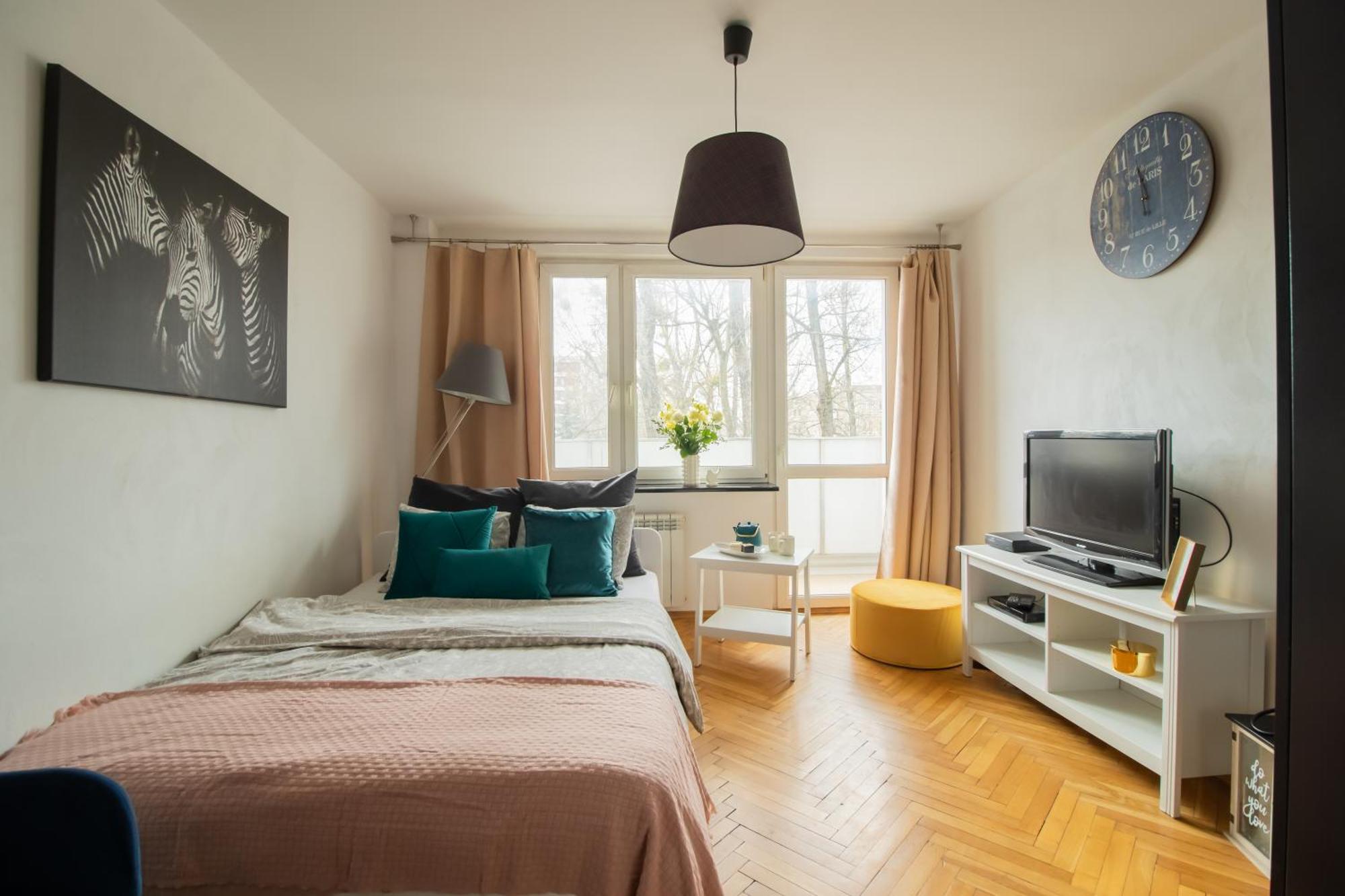 Piotrapartments - Bruna Green City Apartment Varşovia Exterior foto