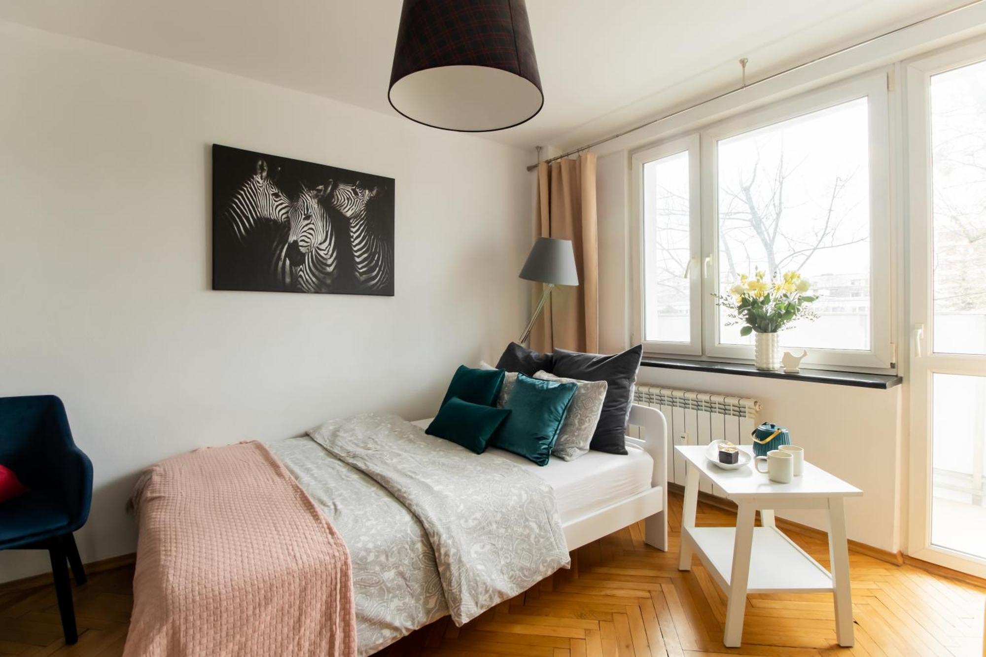Piotrapartments - Bruna Green City Apartment Varşovia Exterior foto